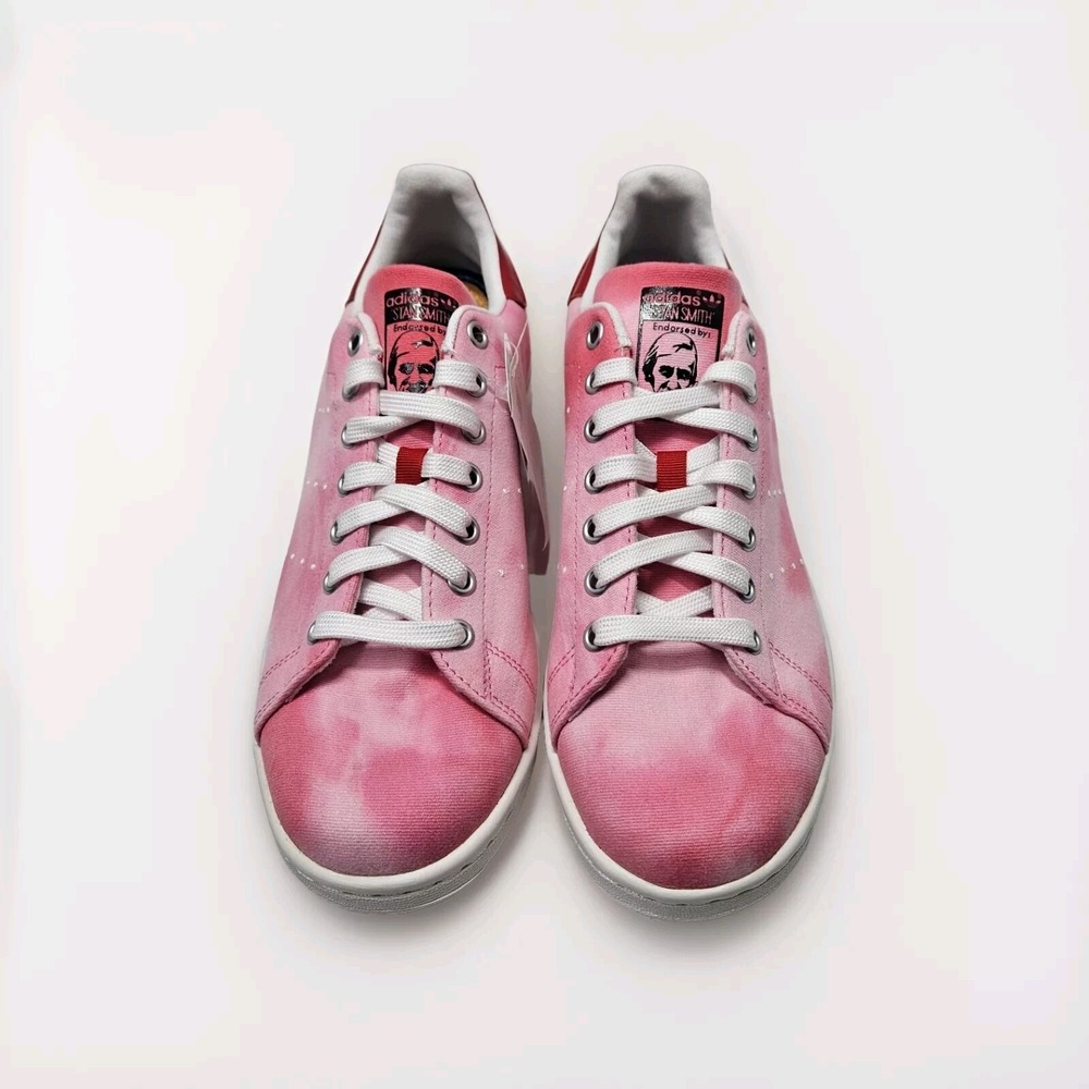 Adidas Stan Smith HU Holi Pharrell AC7044 Pink Men's 9.5 Shoes New In Box
